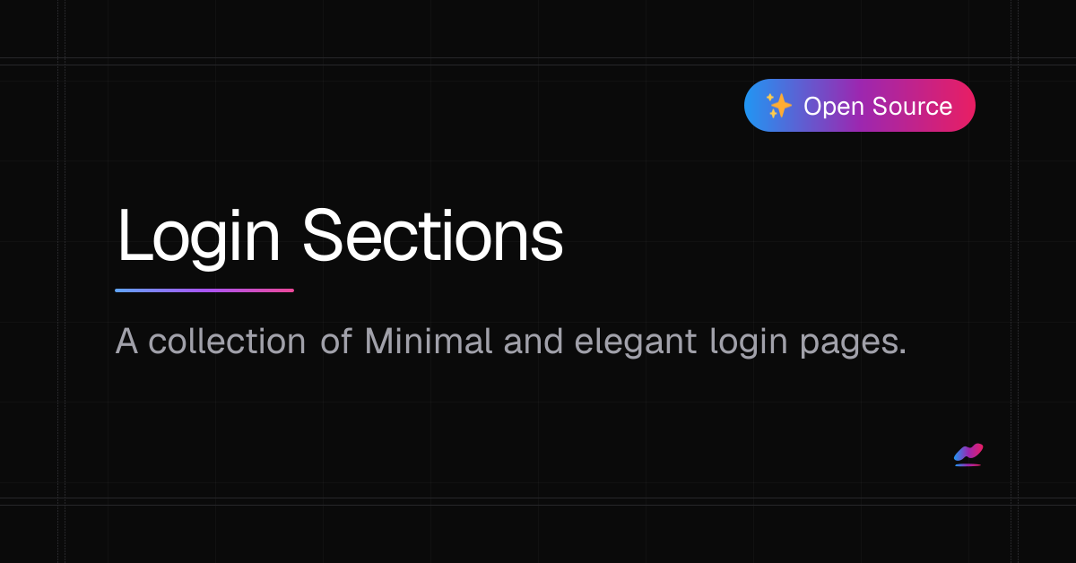 ScrollX UI | Login Sections