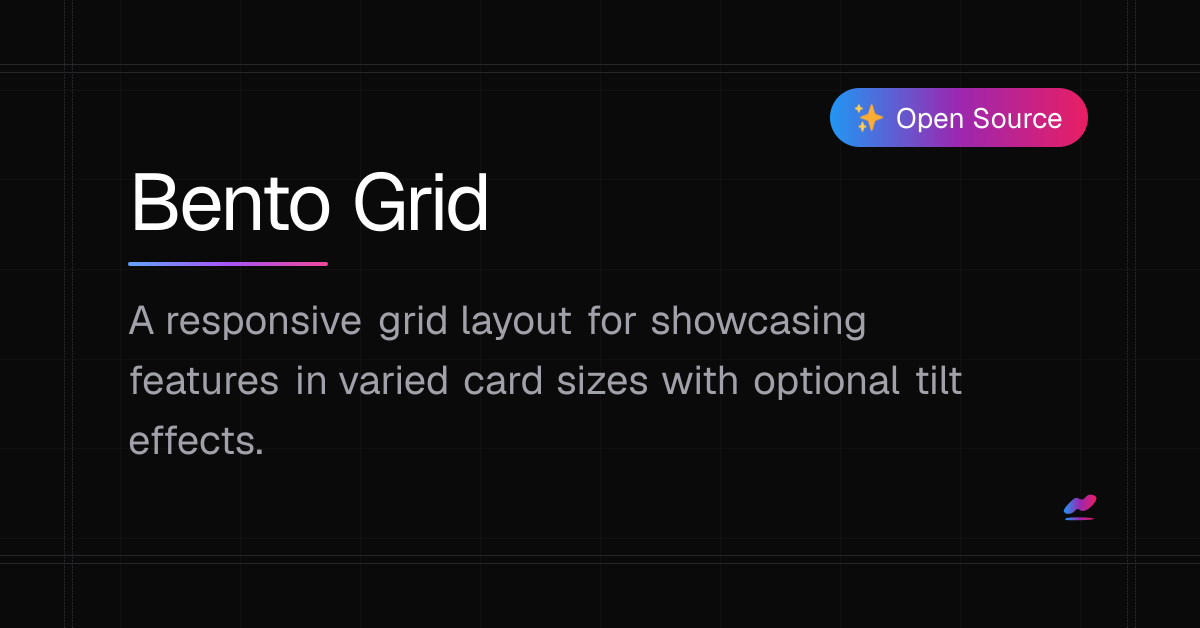 ScrollX UI | Bento Grid