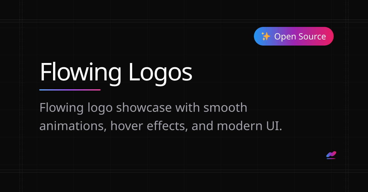 Flowing Logos