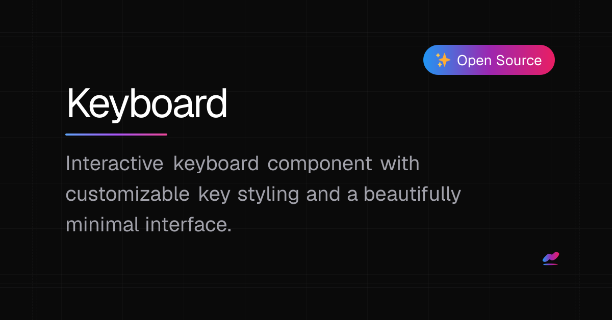ScrollX UI | Keyboard