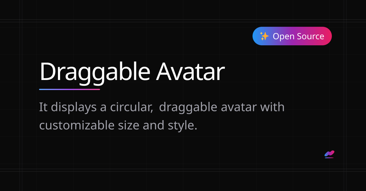Draggable Avatar